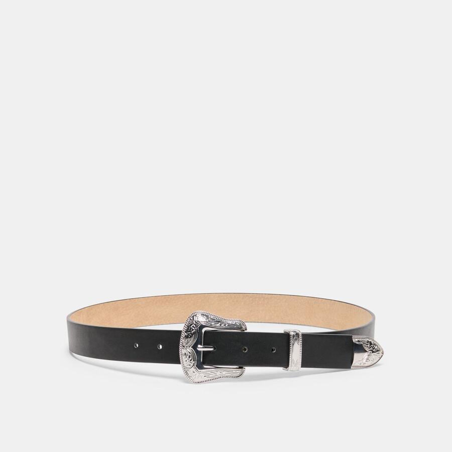 vintage western-gürtelschnalle schwarzsilber