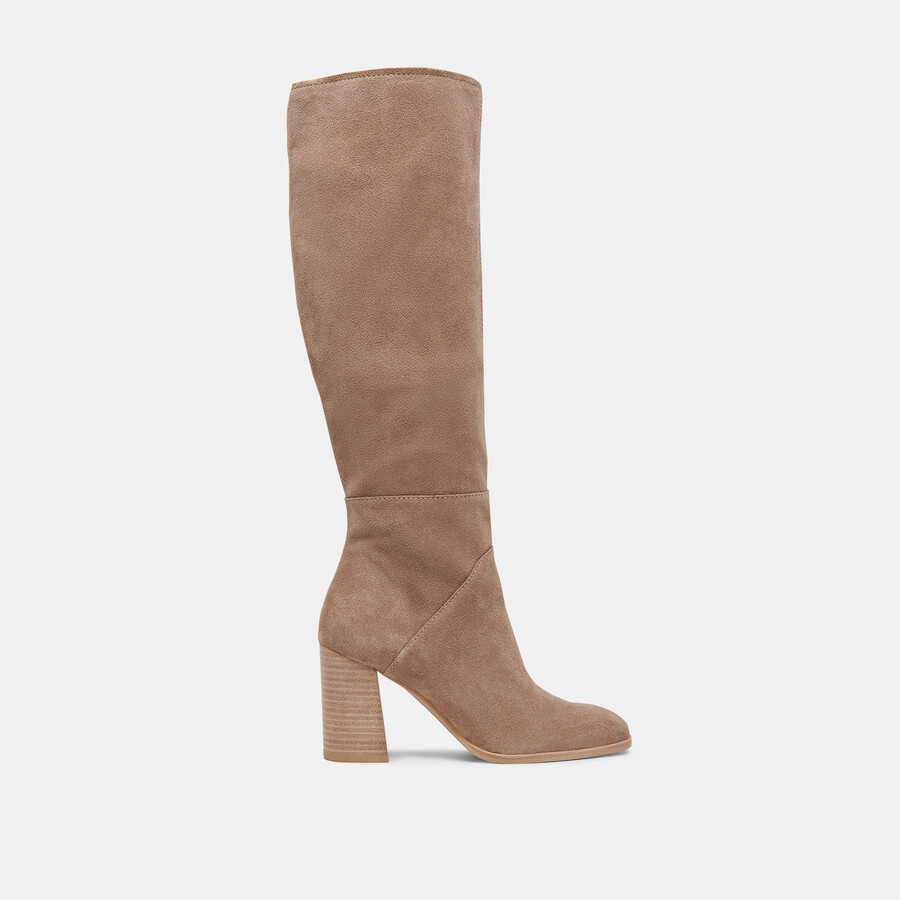 fynn boots trüffel-wildleder