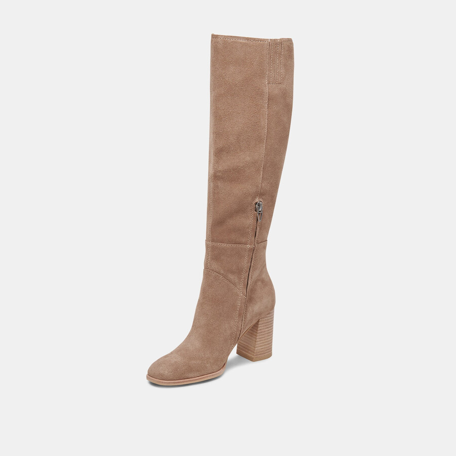 fynn boots trüffel-wildleder
