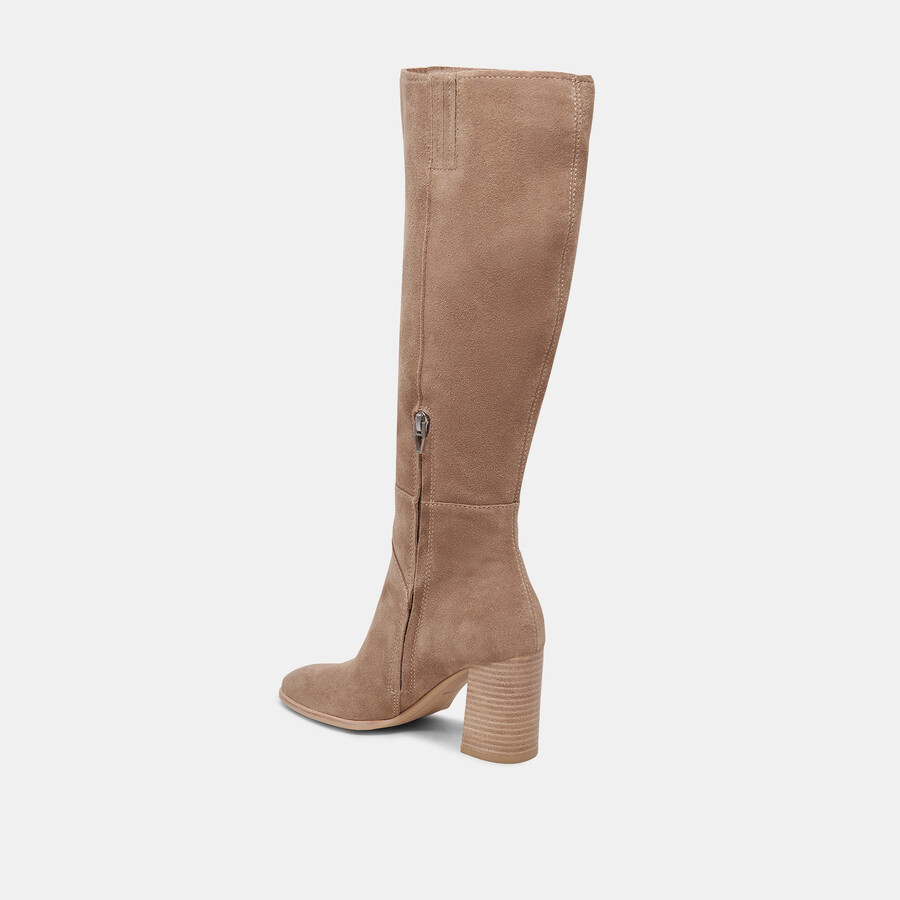fynn boots trüffel-wildleder