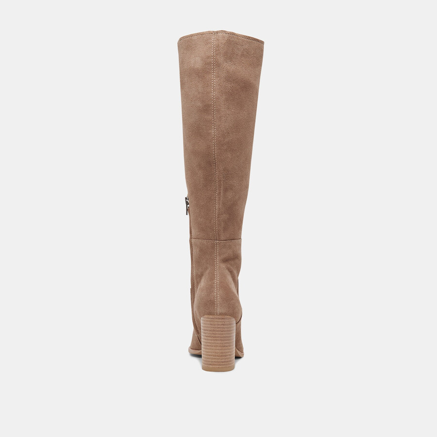 fynn boots trüffel-wildleder
