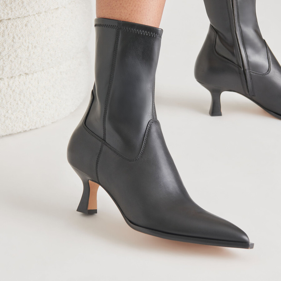 arya boots schwarzes leder