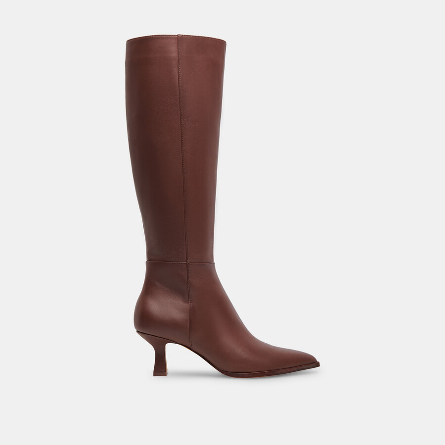 auggie boots schokoladenbraunes leder