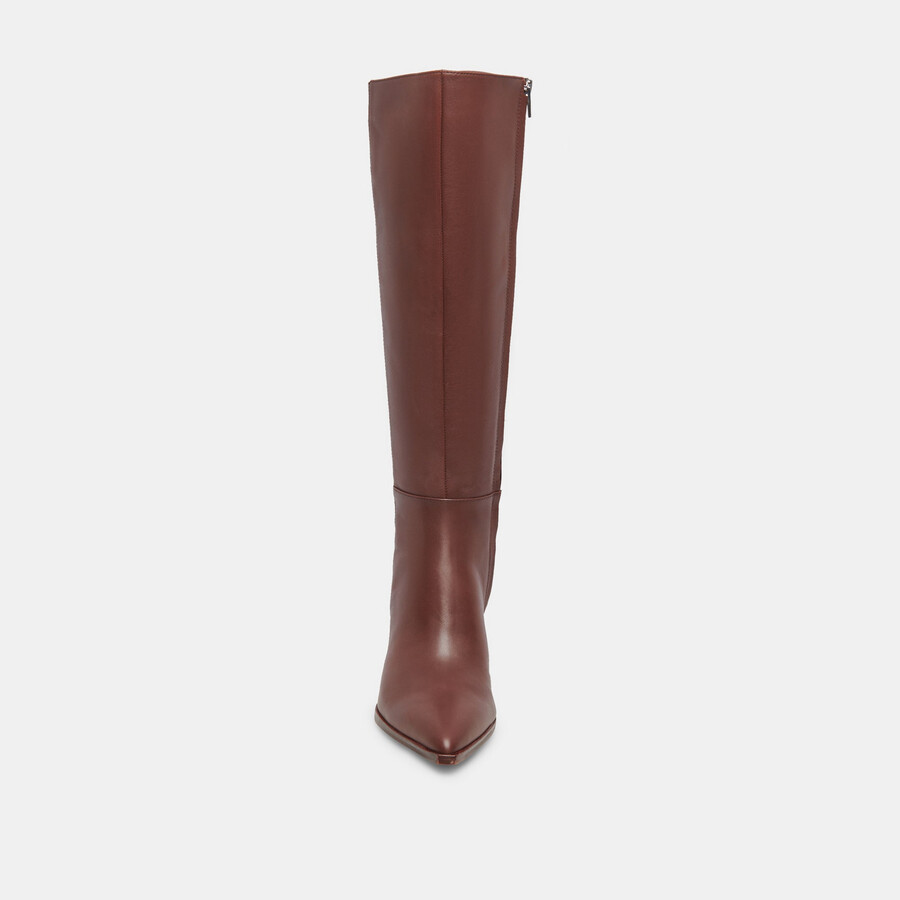 auggie boots schokoladenbraunes leder