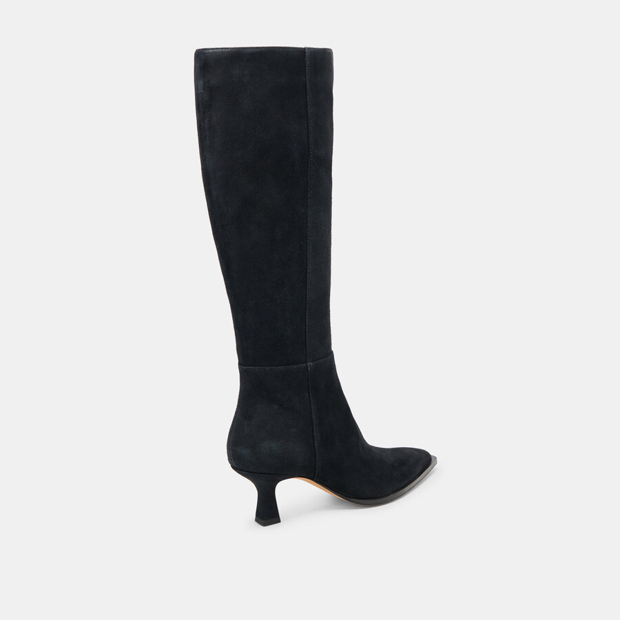 auggie boots onyx wildleder