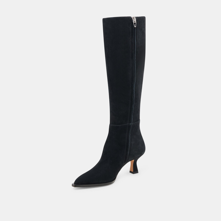 auggie boots onyx wildleder