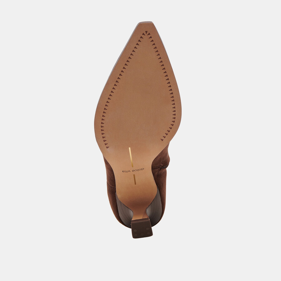 arya boots dunkelbraun stella wildleder