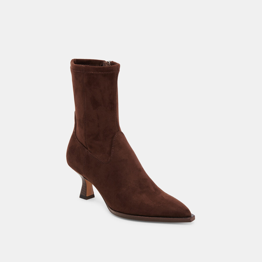 arya boots dunkelbraun stella wildleder