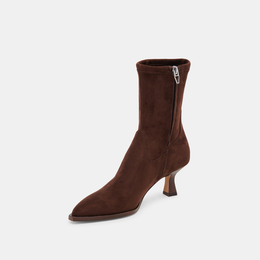arya boots dunkelbraun stella wildleder