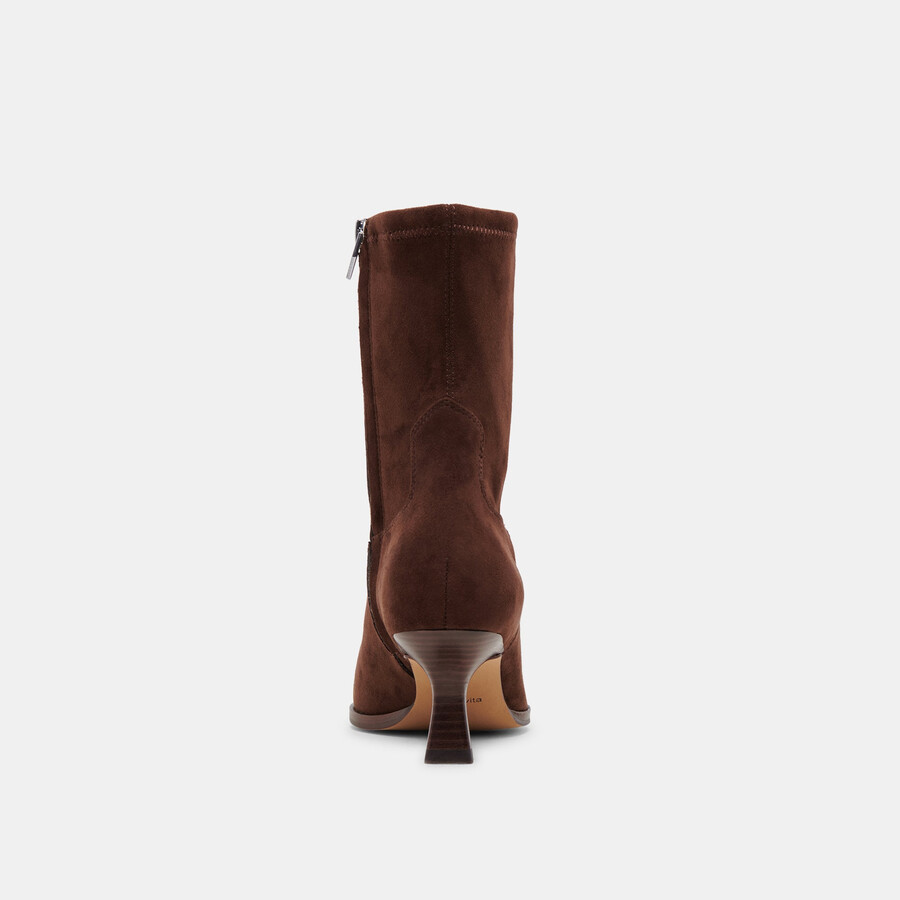 arya boots dunkelbraun stella wildleder