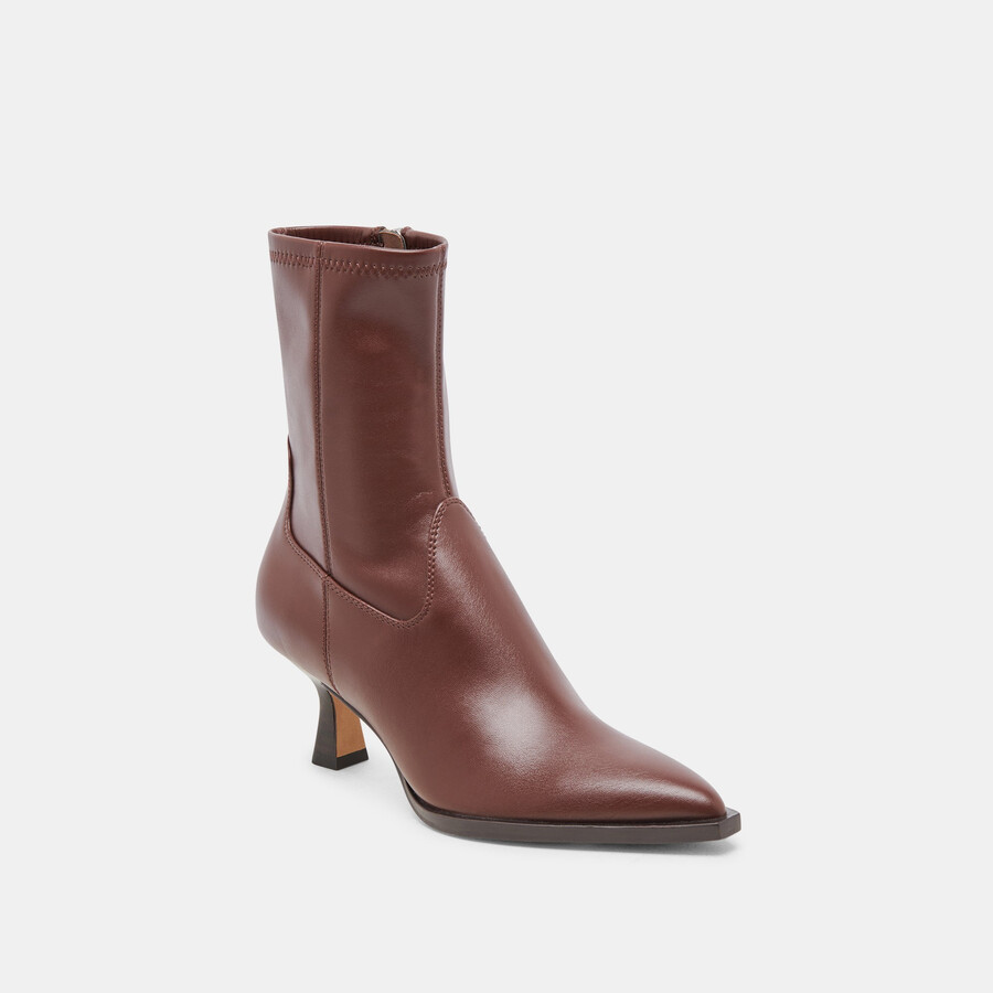 arya boots schokoladenbraunes leder