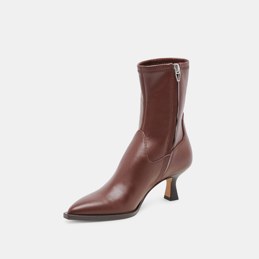 arya boots schokoladenbraunes leder