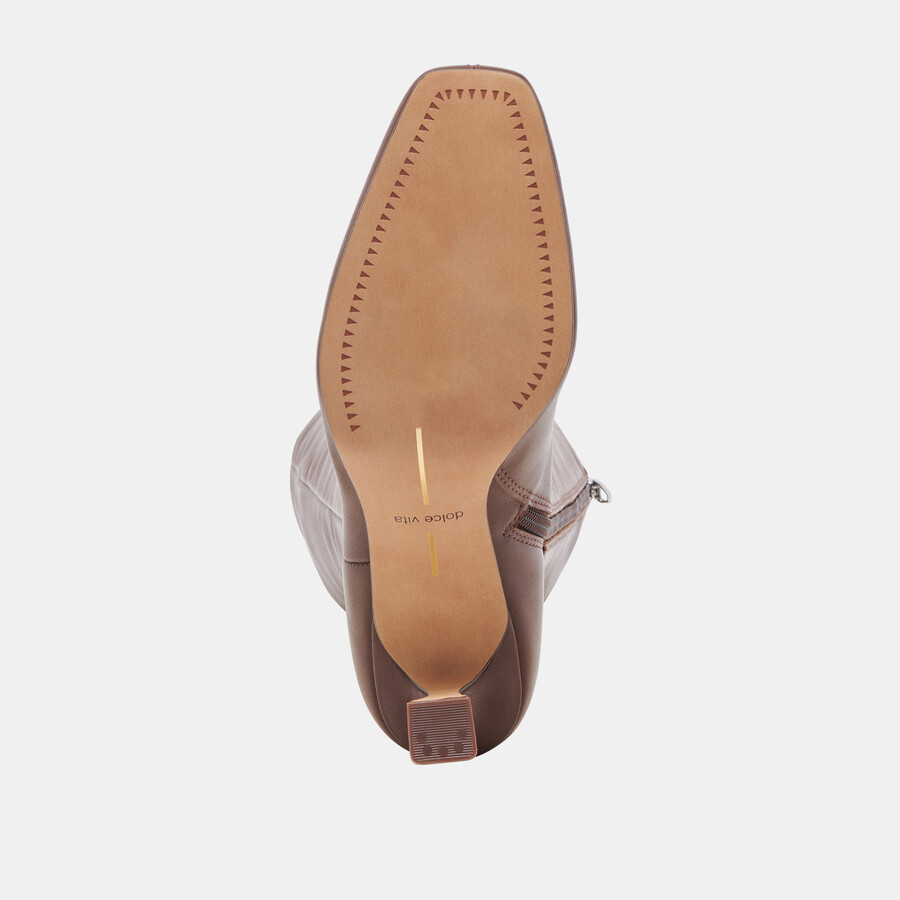 gyra boots schokoladenbraunes leder