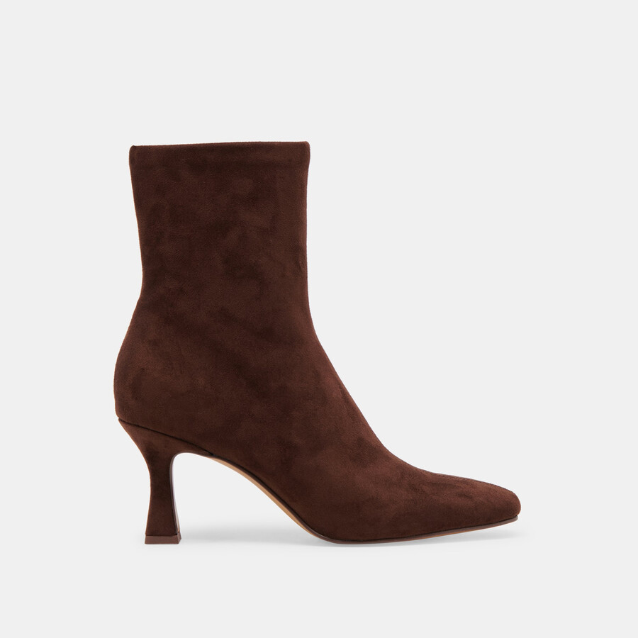 glamour boots dunkelbraun stella wildleder