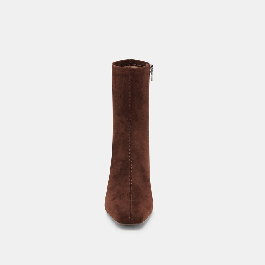 glamour boots dunkelbraun stella wildleder