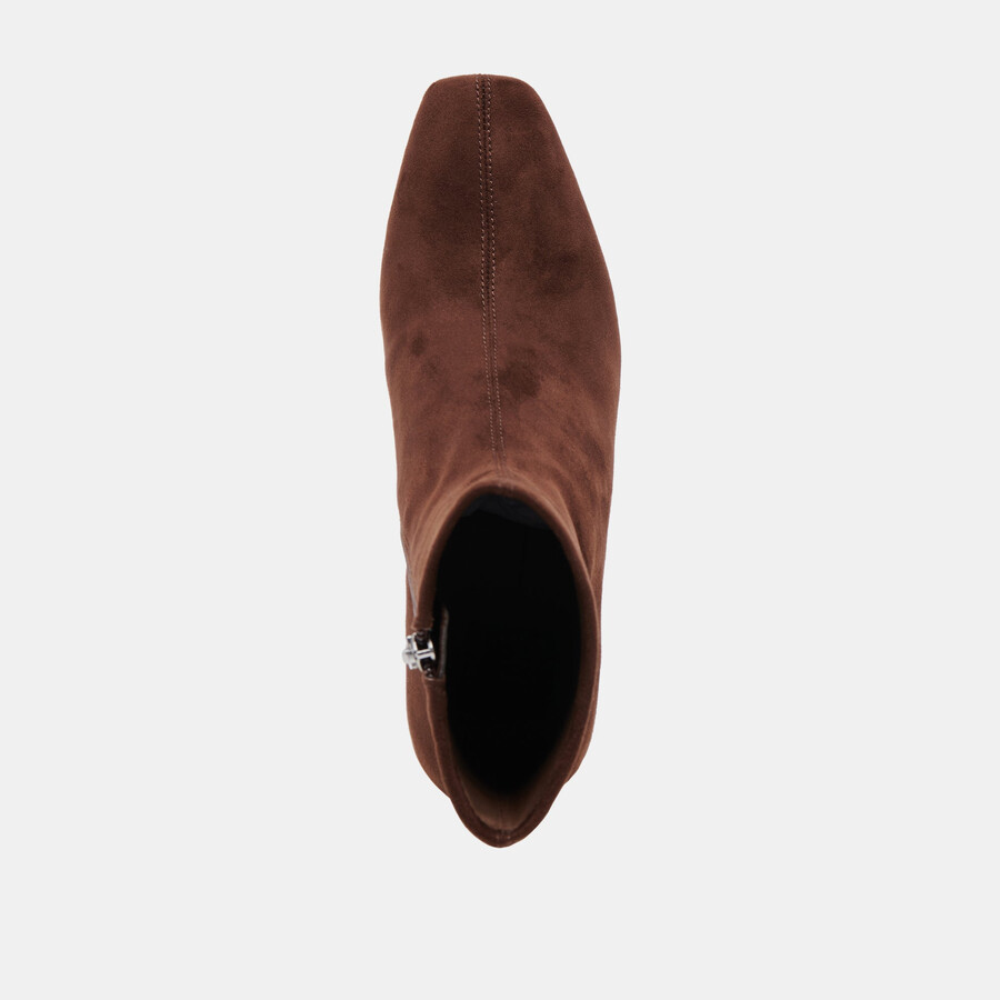 glamour boots dunkelbraun stella wildleder