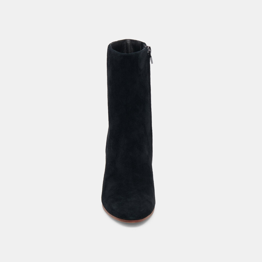suzy stiefeletten aus onyx-wildleder