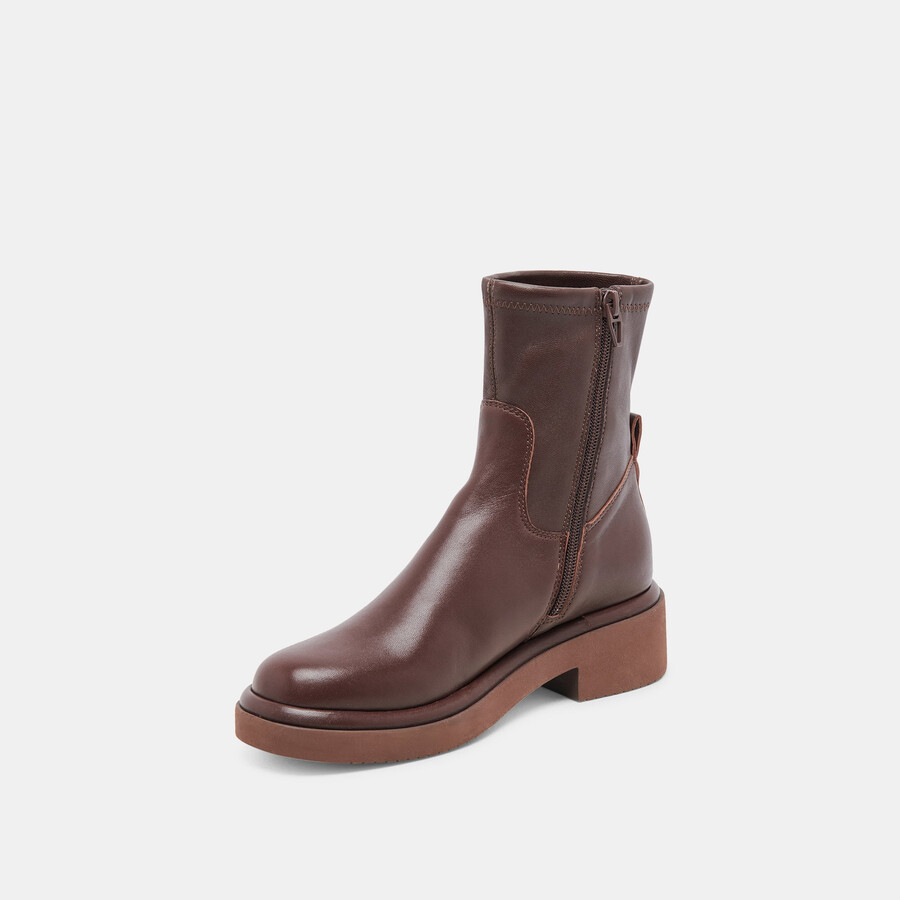 simaya h2o boots mahagoni leder