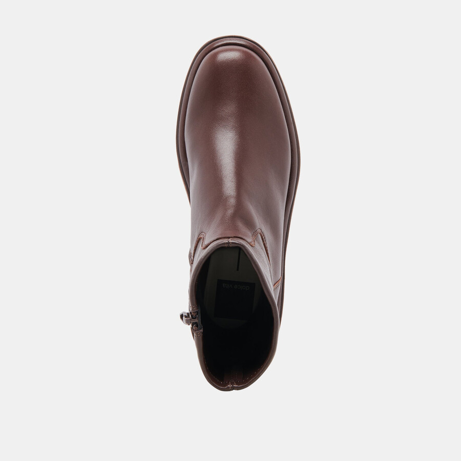 simaya h2o boots mahagoni leder