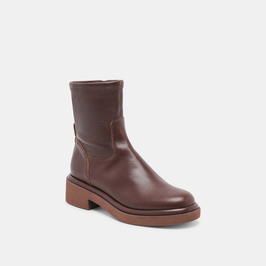 simaya h2o boots mahagoni leder