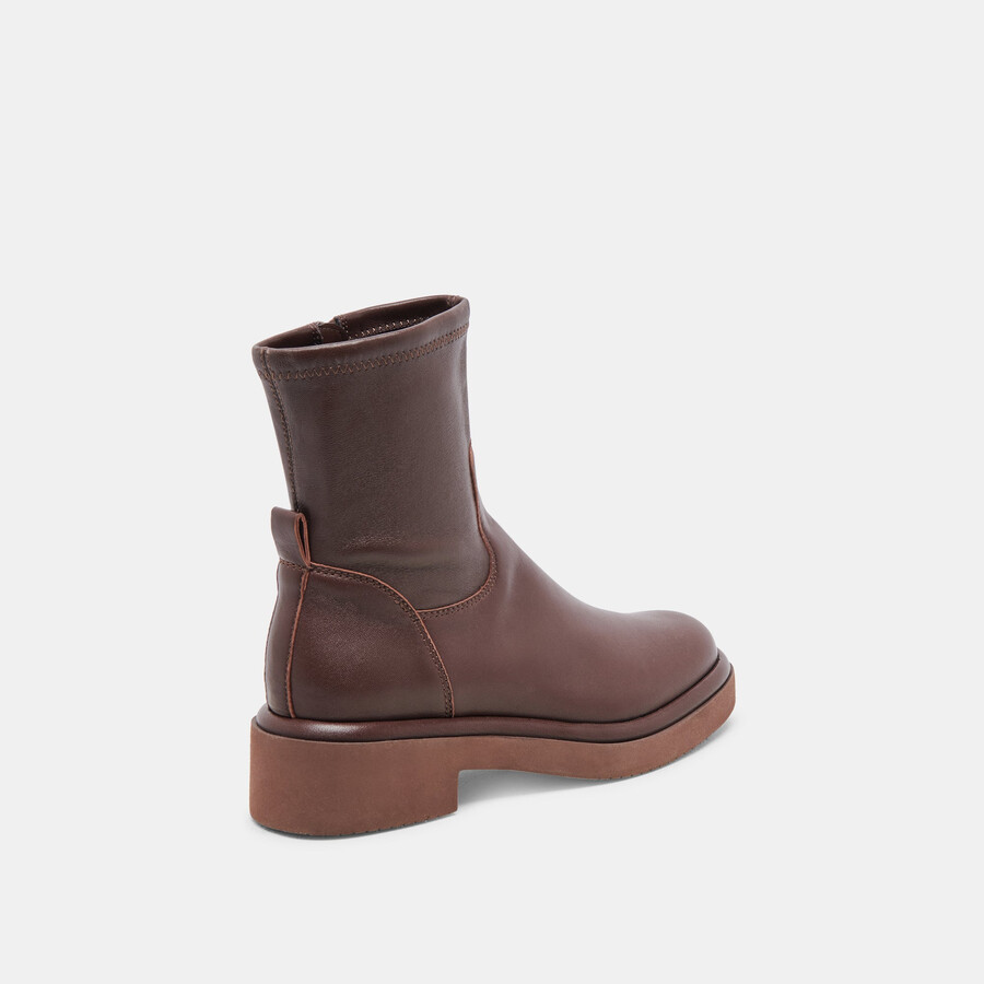 simaya h2o boots mahagoni leder