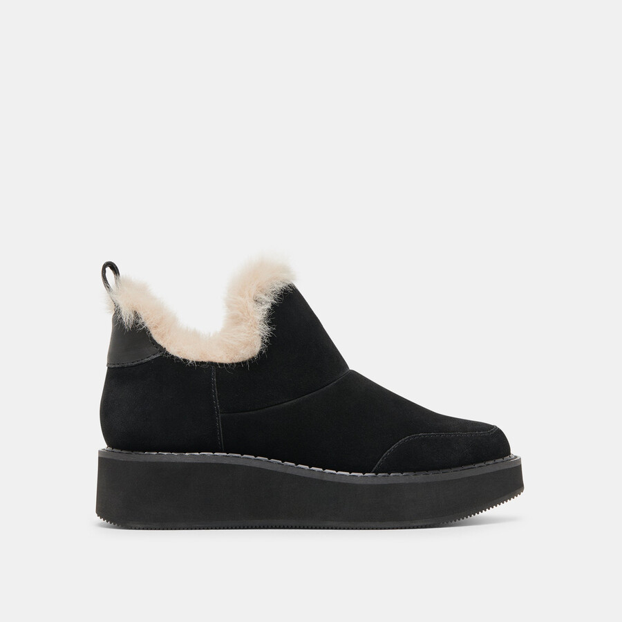 ardy plush h2o babyschuhe onyx wildleder