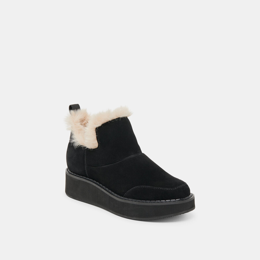 ardy plush h2o babyschuhe onyx wildleder