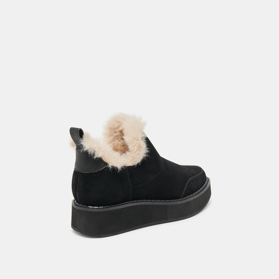 ardy plush h2o babyschuhe onyx wildleder