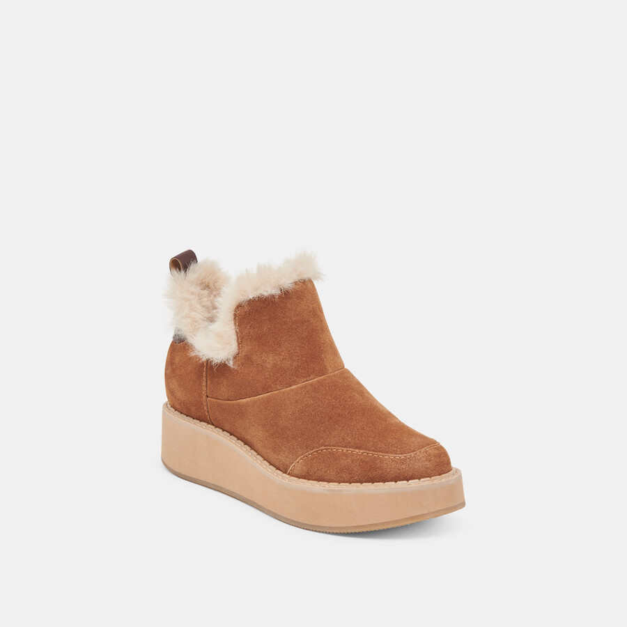 ardy plush h2o babyschuhe aus pekannuss-wildleder