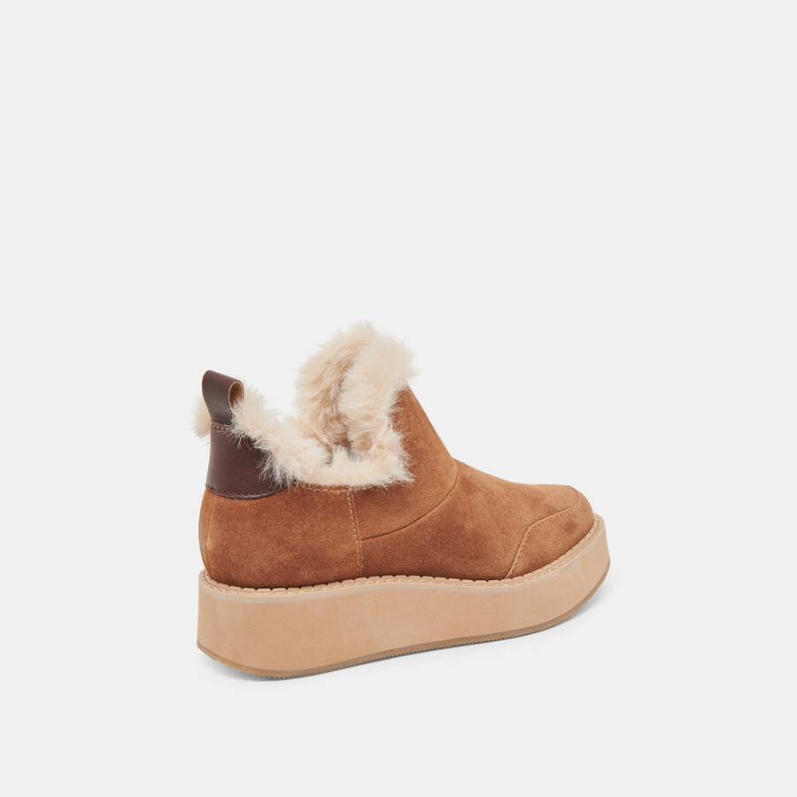 ardy plush h2o babyschuhe aus pekannuss-wildleder