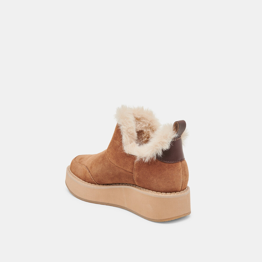 ardy plush h2o babyschuhe aus pekannuss-wildleder