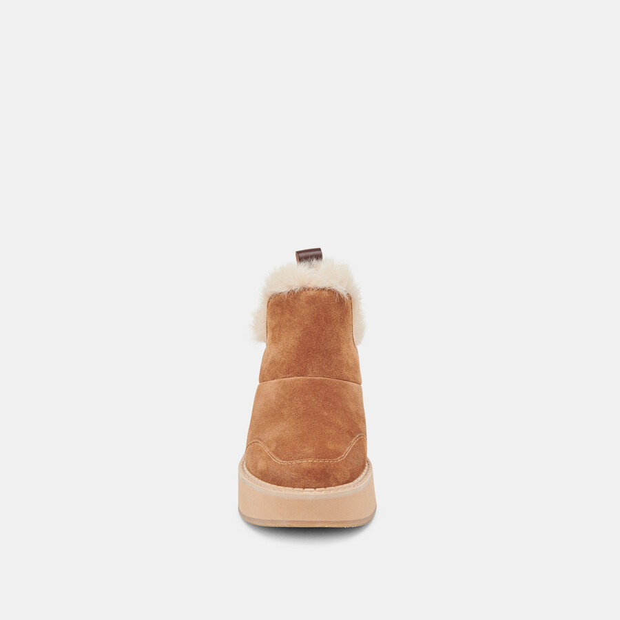 ardy plush h2o babyschuhe aus pekannuss-wildleder
