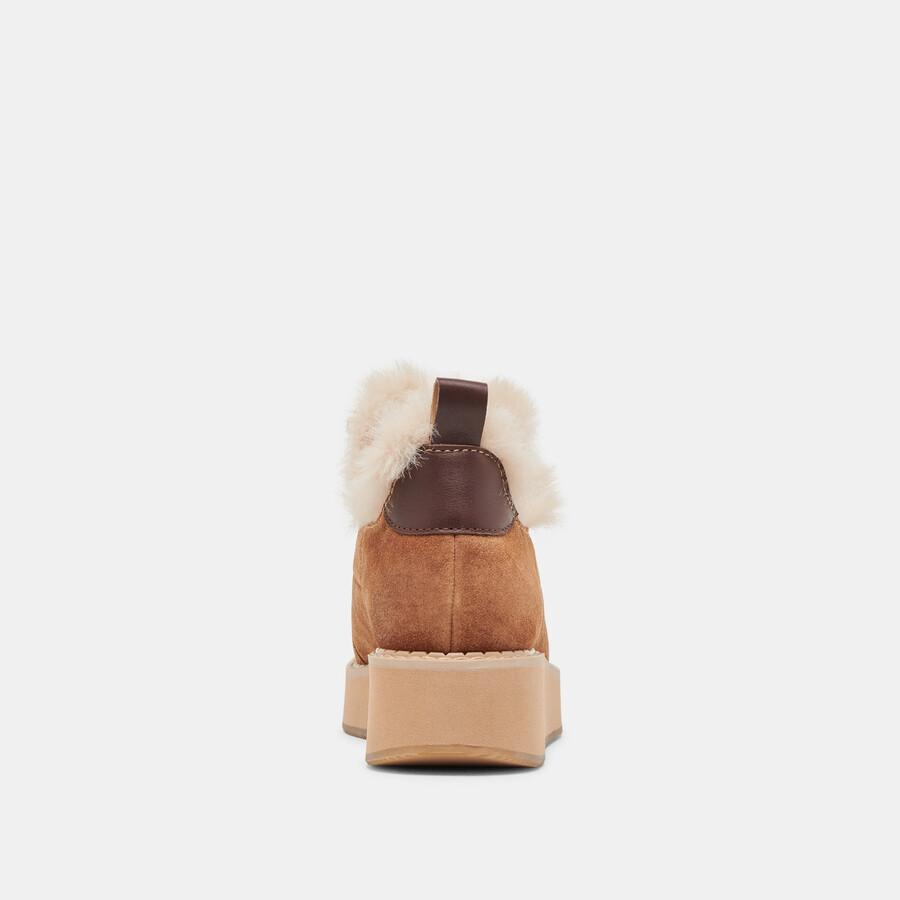 ardy plush h2o babyschuhe aus pekannuss-wildleder
