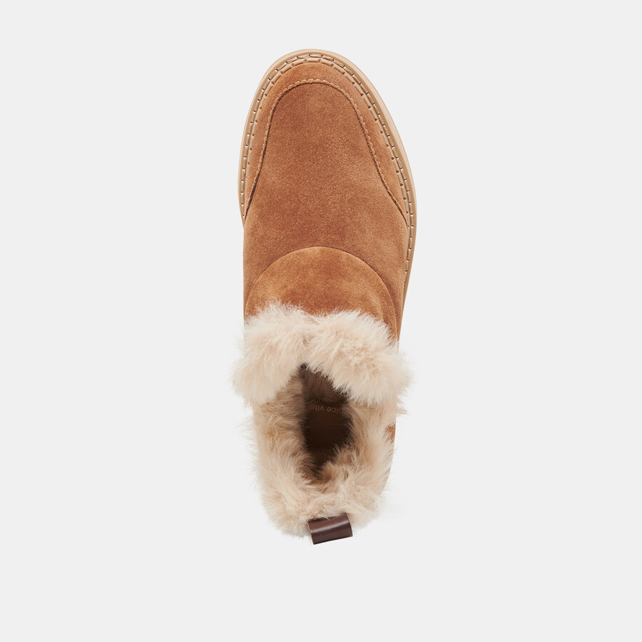 ardy plush h2o babyschuhe aus pekannuss-wildleder
