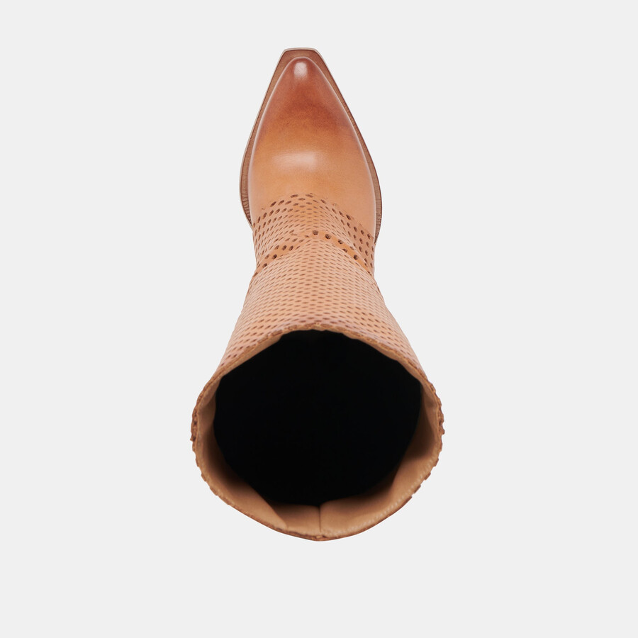 boone boots cognac leder