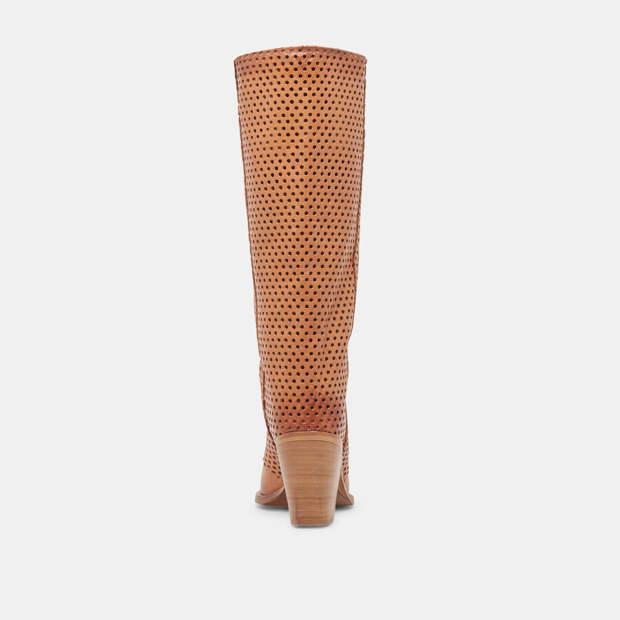 boone boots cognac leder
