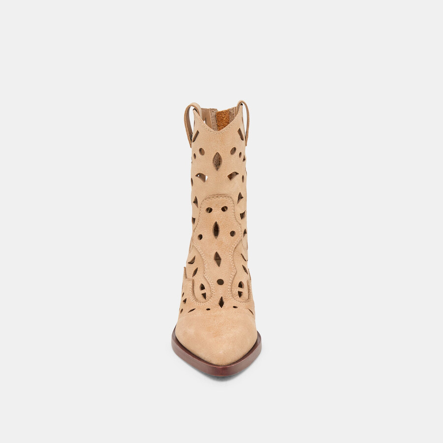 zenobi stiefeletten aus kamelleder im used-look
