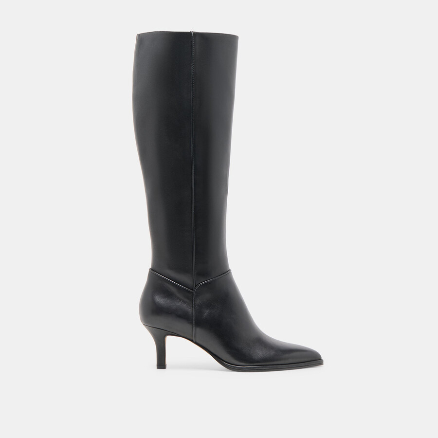 aldy boots schwarzes leder