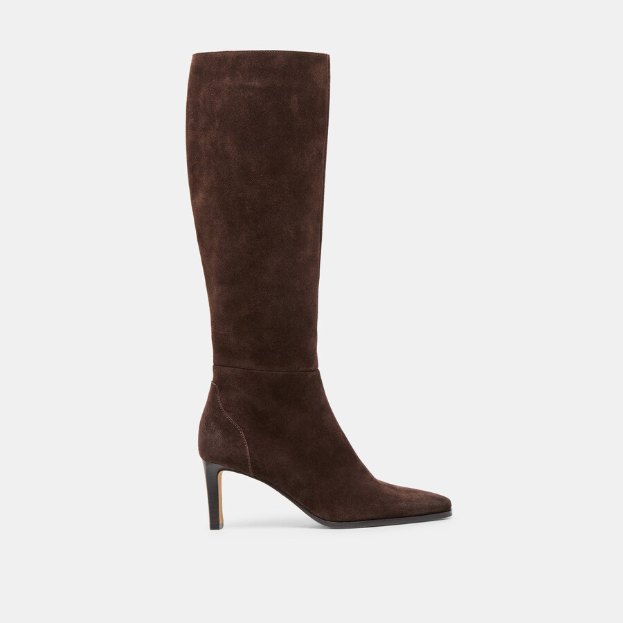 emmi boots dunkelbraunes wildleder