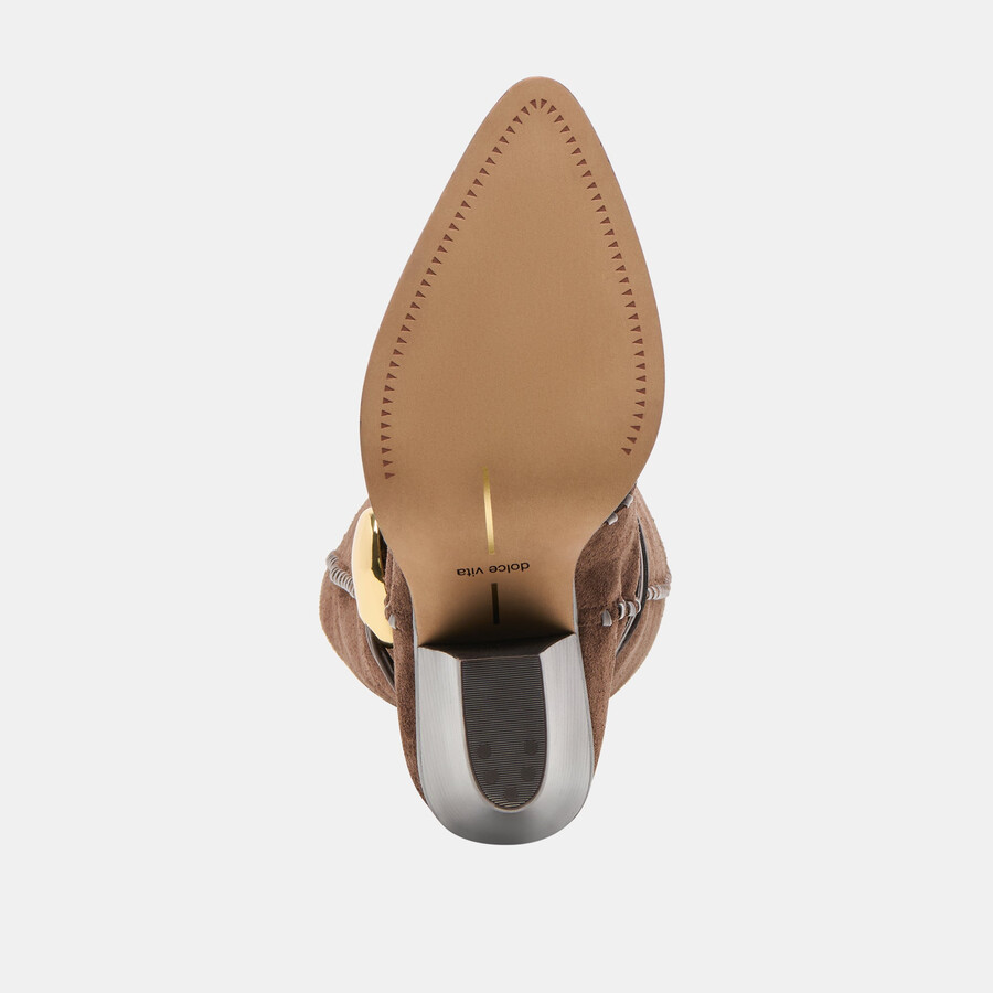 jody boots dunkelbraunes wildleder