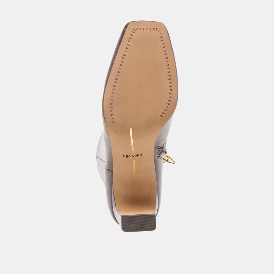 riggs boots schokoladenbraunes leder