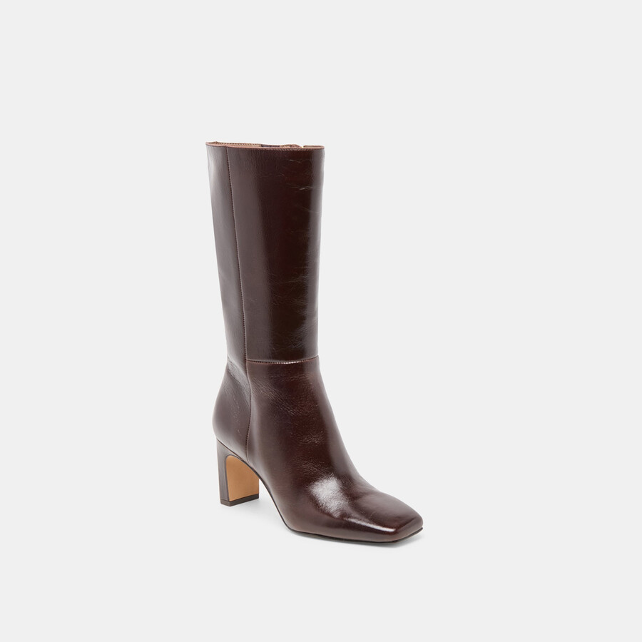 riggs boots schokoladenbraunes leder