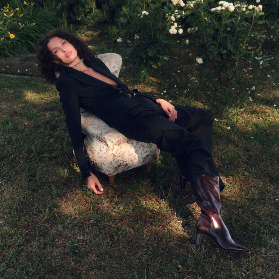 riggs boots schokoladenbraunes leder