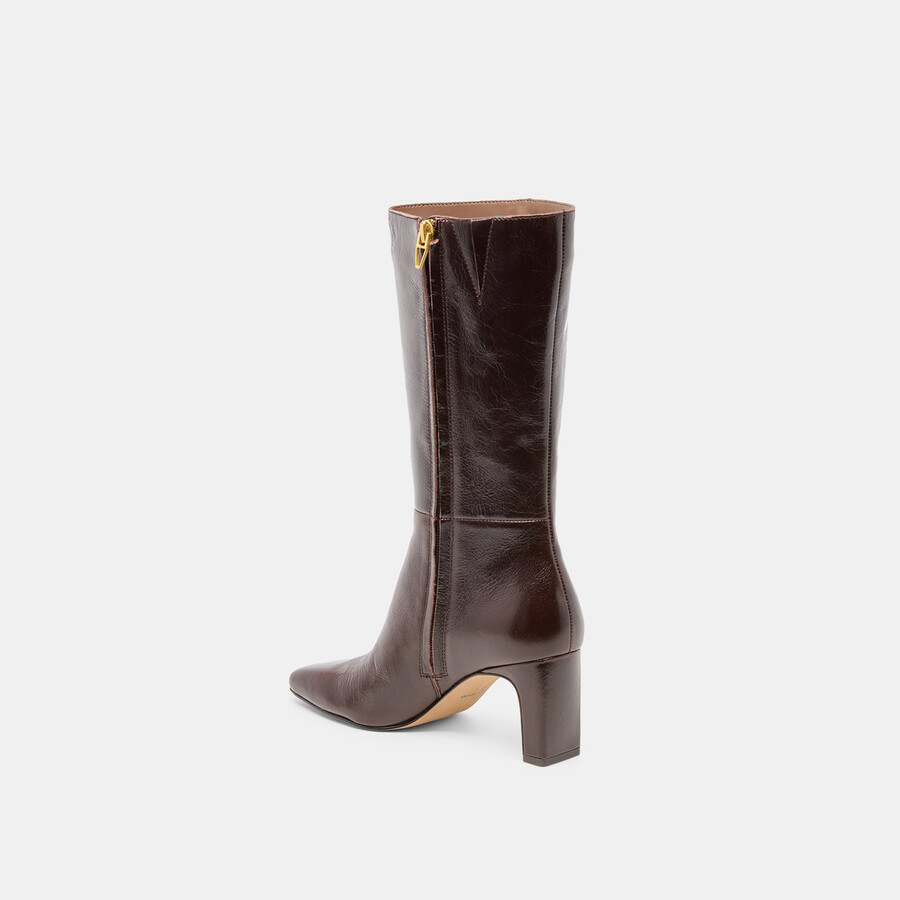 riggs boots schokoladenbraunes leder