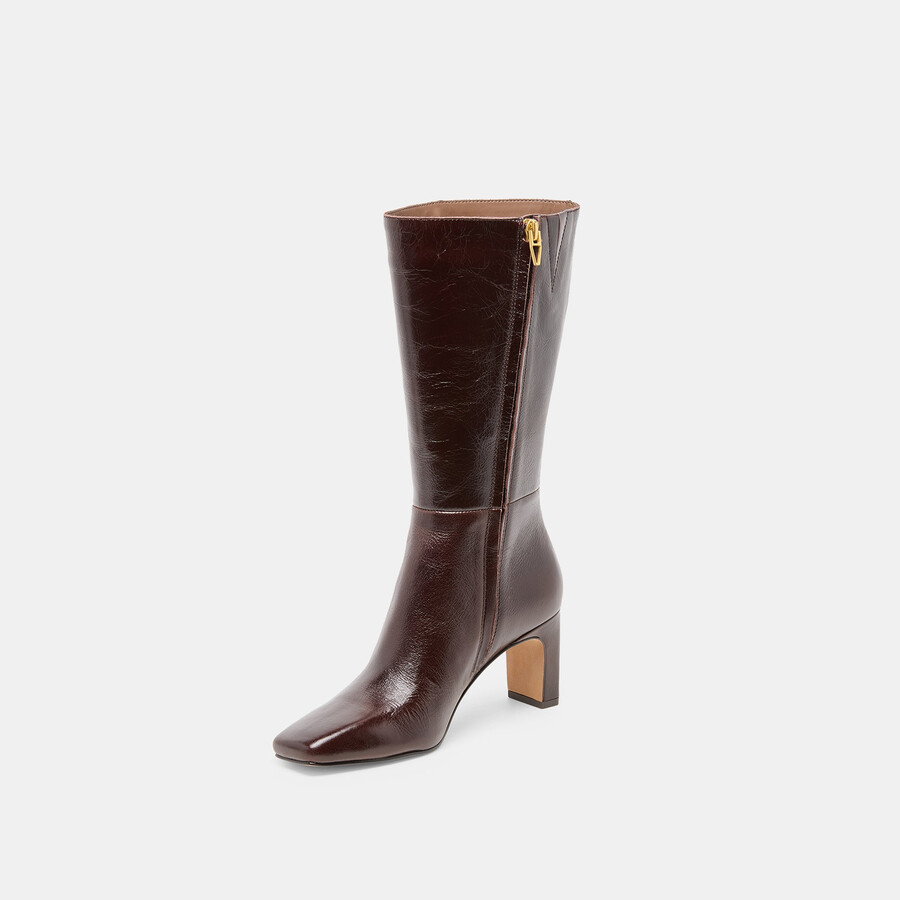 riggs boots schokoladenbraunes leder