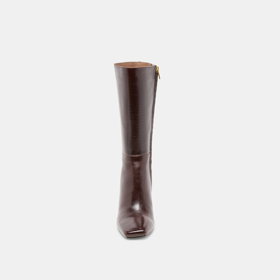 riggs boots schokoladenbraunes leder