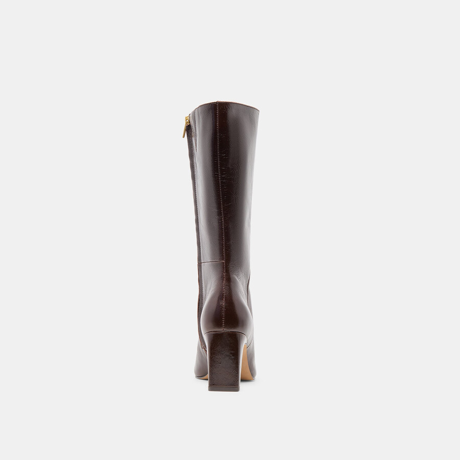 riggs boots schokoladenbraunes leder