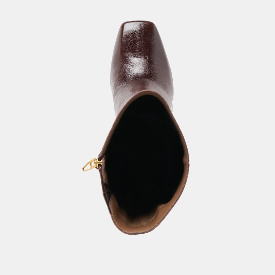 riggs boots schokoladenbraunes leder