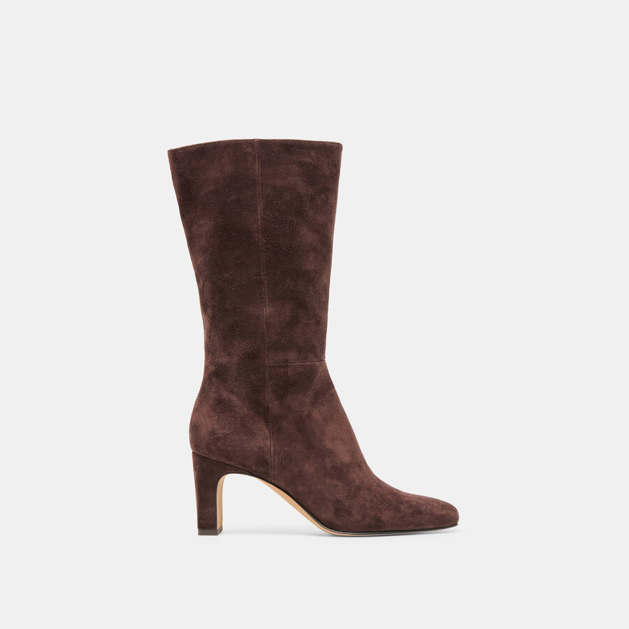riggs boots mahagoni-wildleder