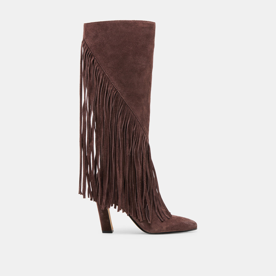giano boots mahagoni-wildleder
